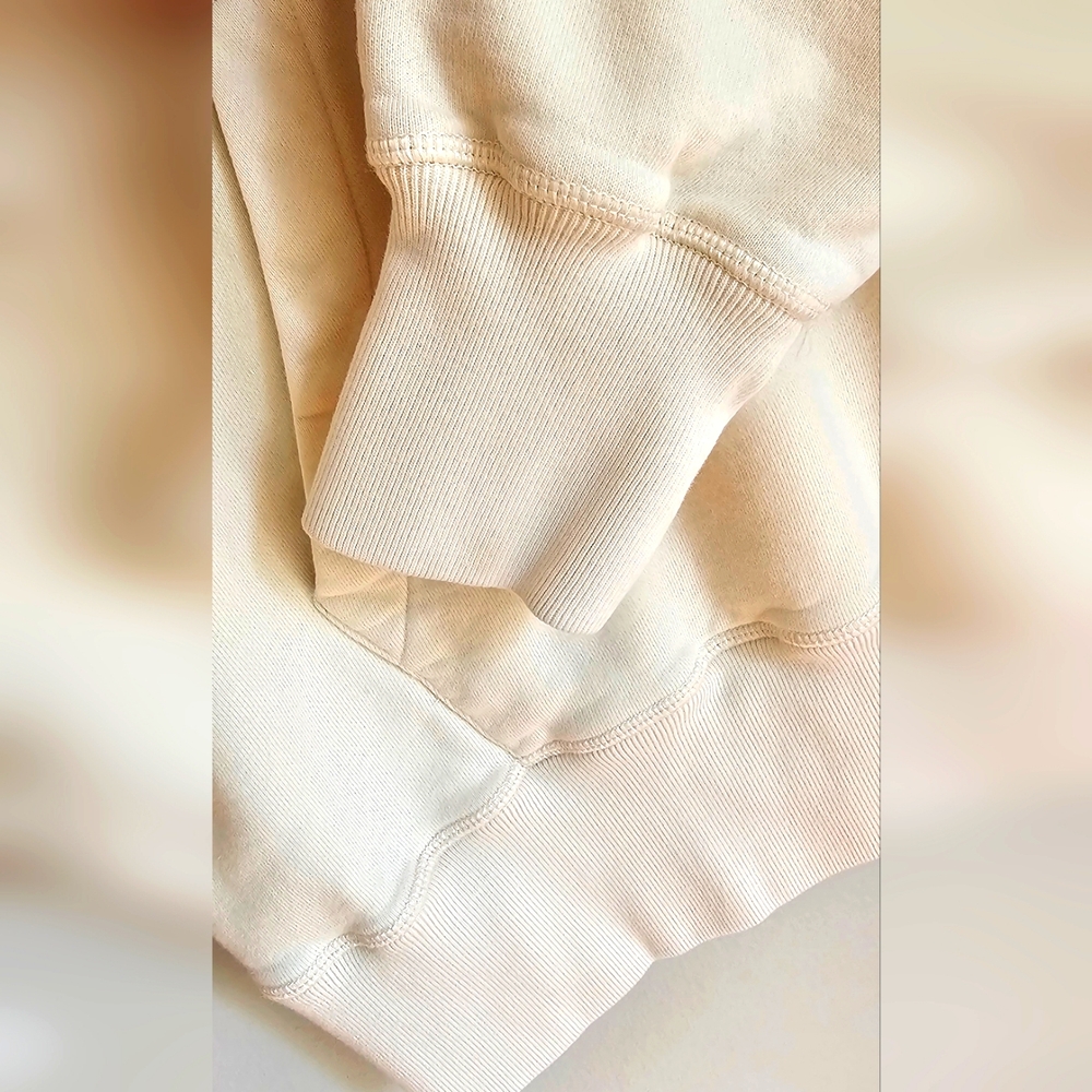 Polo Ralph Lauren Sport USA casual cream hoodie Unisex size M - Picture 4 of 6